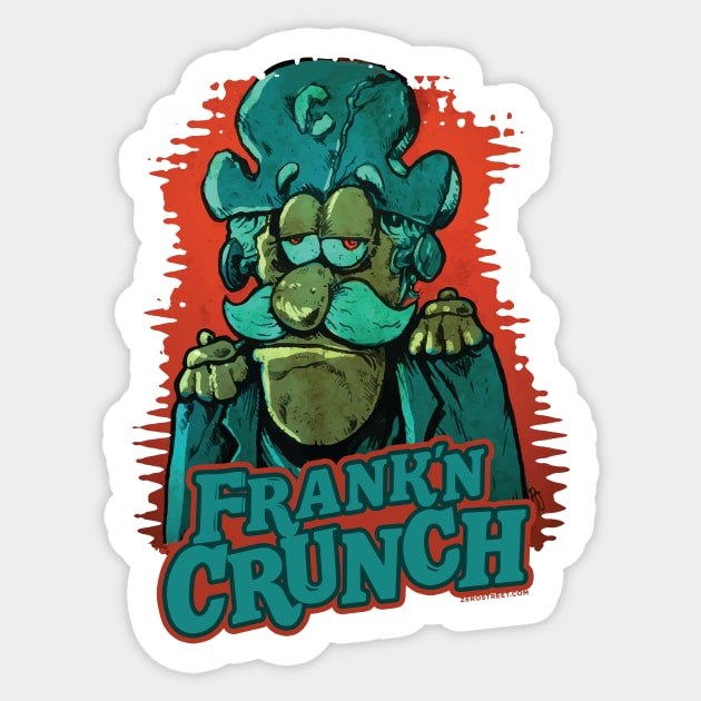 Frank'n Crunch Sticker by zerostreet